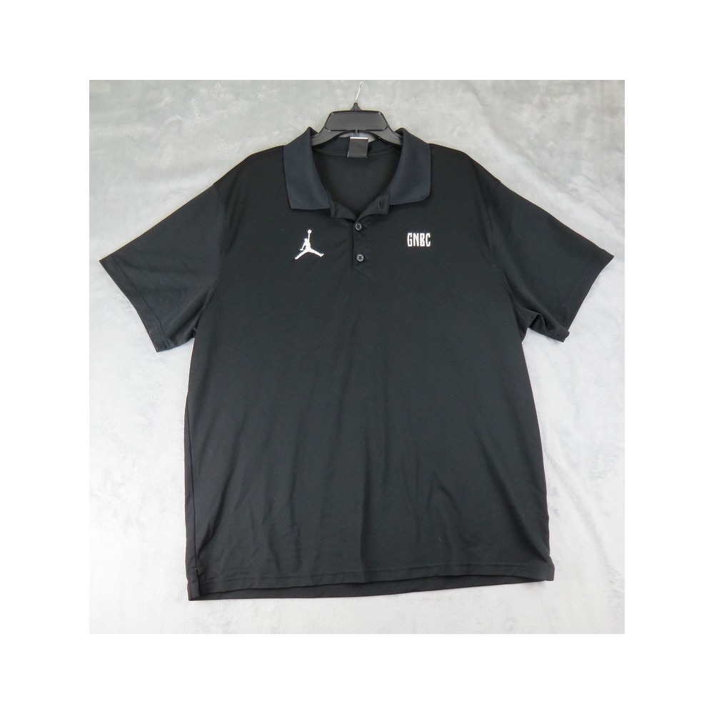 Nike‎ Jordan Dri-FIT BAL Basketball Africa League Polo Black GNBC XXL